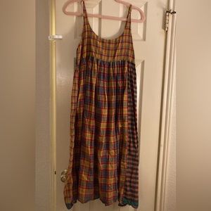 Injiri multicolor slip dress